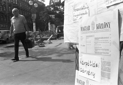 Megjelent a kárpótlási törvény, 1991. július 11.