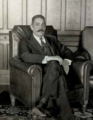 Rakovszky István házelnök 1920 körül.