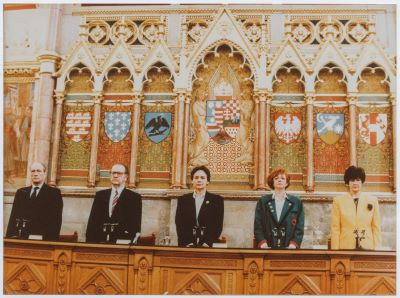 Az Európa Tanács budapesti Információs és Dokumentációs Központjának megnyitója, 1992. április 14.