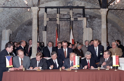 Visegrádi csúcstalálkozó, 1991. február 15