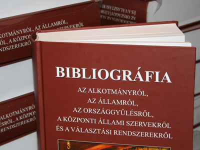 Bibliography of Legislation and Public Affairs