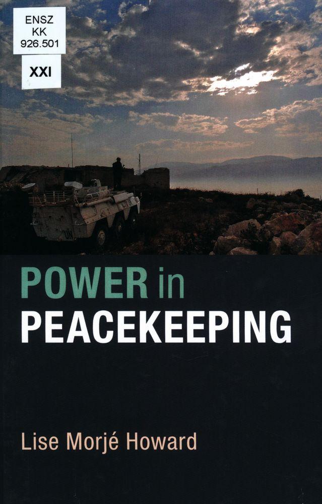 Power in peacekeeping