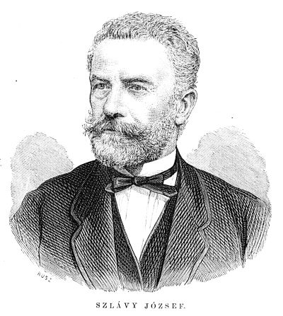 Szlávy József arcképe, 1872