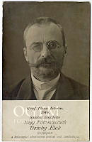 Gróf Tisza István portréja, képeslap, 1910