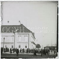 Ünnepség a Szent György téren, 1900-as évek eleje