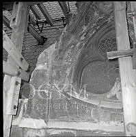 Műszaki fotódokumentáció az Országház tetőfelépítményének felújítás előtti állapotáról, 1981