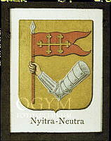 Műszaki fotódokumentáció az Országház homlokzatán lévő Nyitra városcímerének rekonstruálásához, 1981