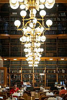 Az Országgyűlési Könyvtár olvasóterme, 2018