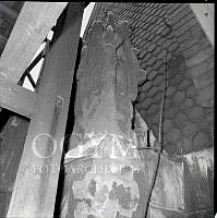 Műszaki fotódokumentáció az Országház tetőfelépítményének felújítás előtti állapotáról, 1981