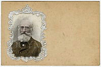 Tisza Kálmán miniszterelnök portréja, képes levelezőlap, 1900-as évek eleje