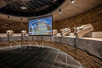 A Szent Korona az Országházban című kiállítás részlete az Országház Kőtárában, 2024