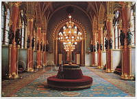 A főrendiházi társalgó az Országházban, 1980-1990-es évek