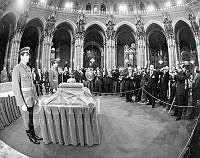 Az Egyesült Államokból hazatért magyar Szent Korona az Országházban, 1978