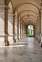 A Földművelésügyi Minisztérium rizalitjának árkádja, 2019