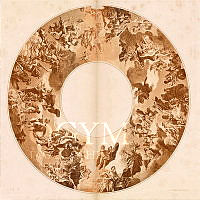 Az Operaház mennyezeti freskója, (az Olümposz), fénymetszet a Lotz-albumban, 1899