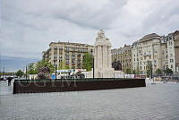 A Tisza István-emlékmű építési munkálatai, 2014