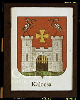 Műszaki fotódokumentáció az Országház homlokzatán lévő Kalocsa városcímerének rekonstruálásához, 1981