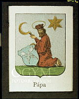 Műszaki fotódokumentáció az Országház homlokzatán lévő Pápa városcímerének rekonstruálásához, 1981