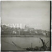 Budavári látkép a Dunával, 1900 körül