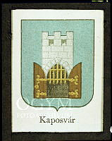 Műszaki fotódokumentáció az Országház homlokzatán lévő Kaposvár városcímerének rekonstruálásához, 1981