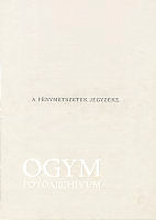 A fénymetszetek jegyzéke a Lotz-albumban, 1899