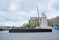 A Tisza István-emlékmű építési munkálatai, 2014