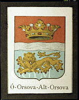 Műszaki fotódokumentáció az Országház homlokzatán lévő Ó-Orsova városcímerének rekonstruálásához, 1981
