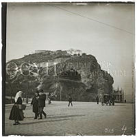 Életkép a Gellért téren, 1900-as évek eleje